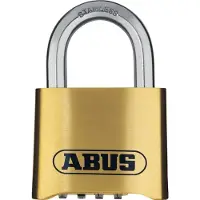 ABUS Vorhängeschloss Kombination Bügel Edelstahl 180IB Blister