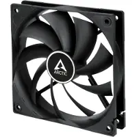 Arctic Cooling ARCTIC F12 PWM PST CO - 120 mm PWM PST Gehäuselüfter für Dauerbetrieb, Ventilator, 12 cm, 1350 RPM, 0,3 Sone, 53 cfm, 90,1 m³/h