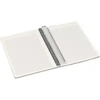 Leitz 46470085, Muster, Grau, Weiß, A4, 90 Blätter, 90 g/m², Hardcover