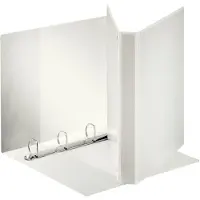 Esselte Hobbymappe Esselte Maxi hvid 25mm 4-rings D-mek. 55292 - (10 stk.)