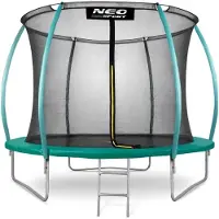 Neo-Sport 8ft/252cm profiliertes Gartentrampolin mit Innennetz