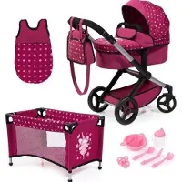 Bayer - Dolls pram Xeo mega set (17067AB)