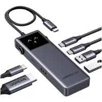 UGREEN Uno 6-In-1 Usb-C Hub USB-Hubs - 6 - Grau