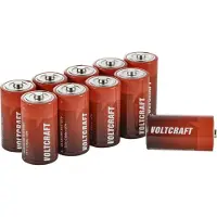 Voltcraft Industrial LR14 Baby (C)-Batterie Alkali-Mangan 8000 mAh 1.5 V 10 St.