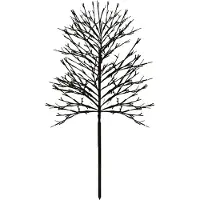 Sirius Noah LED-Baum 480 LED warmweiß außen 220 cm schwarz