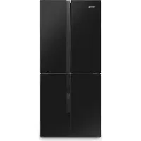 Gorenje G600 HZSF47962 NRM818EMB ADVANCED LINE, Freistehend, Mehrtürig, Schwarz, 4 Tür(en), LED, Innen