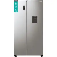 Gorenje NRR9185DAXLWD Side-by-Side-Kühlschrank, 547 Liter, Wasserspender, Edelstahl