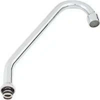 Hydroland W16Z250 Küchenarmatur Auslauf Z-Form 250mm verchromt