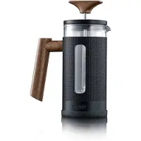 Graef MFP12, Französische Presse, 350 l, Schwarz, Glas, Metall, Holz, 1 Stück(e)