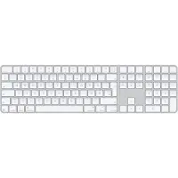 Apple Magic, Verkabelt & Kabellos, USB + Bluetooth, QWERTY, Weiß