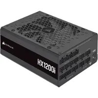 Corsair HX1200i, 1200 W, 100 - 240 V, 47 - 63 Hz, 15 - 7.5 A, 150 W, 1200 W