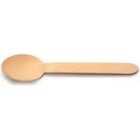 Sier Mank Löffel aus Holz, 160 mm, 100 Stück
