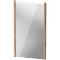 Duravit LED-Spiegel D-Code 2.0 40x70x5cm, 3 W, Ei Marm, Lichtfeld oben