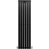 Monster Paneelheizkörper Matte Schwarz 1600mm x 420mm