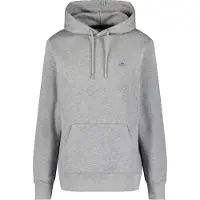 Gant für Herren. 2007058 Sweatshirt mit Kapuze und grauem Schild (3XL), Lässig, Baumwolle, Langarm