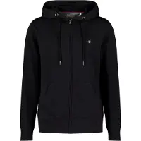 Gant Sweatjacke Sweat Zip Herren Black-L