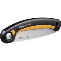 Fiskars Klappsäge Plus SW69, schwarz/orange, ca. 33 x 3 x 12 cm