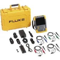 Fluke 190-504-III-S Hand-Oszilloskop (Scope-Meter) 500MHz 4-Kanal 5 GSa/s 30 kpts 8 Bit 1 Set
