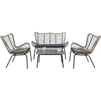 Acamp Korfu 57458- Loungeset 4-tlg