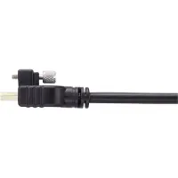 Speaka Professional SpeaKa High Speed HDMI Kabel mit Schraubverschluss 5 m