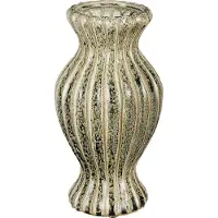 Mica Decorations Mica Vase Pippa grün aus Keramik 25 cm GLO660353632