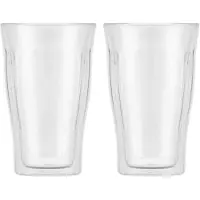 Bodum Bierglas Copenhagen Transparent 500 ml (Set von 2 Stück)
