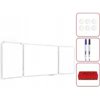 Allboards Magnetisches Whiteboard Klapptafel 5-flächig 120x90//240 cm
