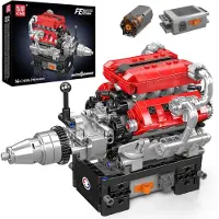 Mould King Italienischer V8-Motor 10204