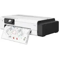 Canon Großformatdrucker imagePROGRAF TC-21M LFP, 24", 4-farbiger Tintenstrahldruck, 2400 x 1200 dpi, A4-Scanner, USB/LAN/WLAN, Tintentanks, schwarz-grau