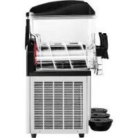 Vevor Gewerbliche Slush Eis Maschine 45 L Slushie-Maker mit 3 Tanks