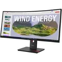 Lenovo ThinkVision T34WD-40 Monitor, 86,4 cm (34"), 3440 x 1440 Pixel, Wide Quad HD, LED, 6 ms, Schwarz