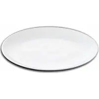 Wilmax Servierteller 30.5 cm aus Porzellan, Weiß, 3er Set