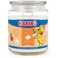 Haribo Duftkerze TM Beige,Blau,Transparent