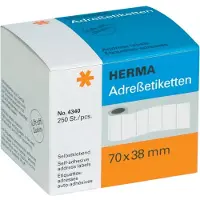 Herma Adressetiketten für Schreibmaschinen