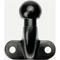 IWH Anhängerkupplungskugel Kugelkopf 50 mm schwarz