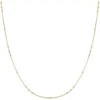 Ania Haie - NECKLACE - Mini Bead Station - shiny gold