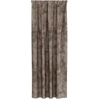 vidaXL Samtvorhänge mit Vorhängen 2 pcs Cappuccino 225 x 140 cm Samt