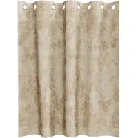 vidaXL Samtvorhänge mit Vorhängen 2 pcs Creme 140 x 140 cm Samt