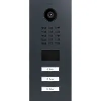 DoorBird D2103V, Schwarz, IP65, Edelstahl, Tasten, Senkrecht, Outdoor