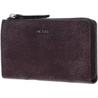 PICARD Leder Geldbörse Lesotho 1 Zip Wallet Bordeaux beere
