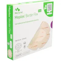 Crosp Medical GmbH Mepilex Border Flex Schaumverb.haft.7,8x10 Cm Oval 5 St