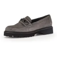 Gabor 35.243.19, Slipper & Mokassin in Schwarz, kombiniert für Damen, Größe 39