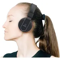 Renkforce RF-BTK-100 On Ear Headset Bluetooth Schwarz, Grau Headset, Faltbar