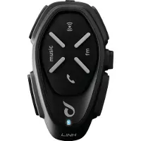 Interphone LINK, 300 m, Schwarz, IP67, 15 h, 55 g, 188 mm