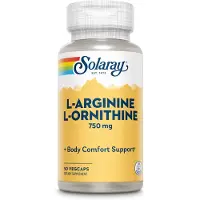 Solaray L-Arginin & L-Ornithin 500/250 mg 50 St Kapseln