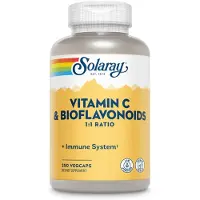 Solaray Vitamin C 500 mg mit Bioflavonoiden 1:1 250 St Kapseln