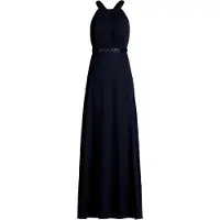 Vera Mont Abendkleid "Damen rückenfrei" Ohne Tasche Pailletten