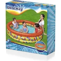 Bestway 51202 Runder Aufblasbarer Pool