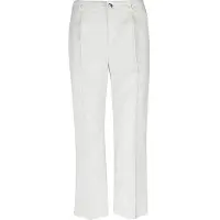 MAC Leinenhose "NORA cropped" Sommerhose temperaturausgleichend und angenehm auf der Haut