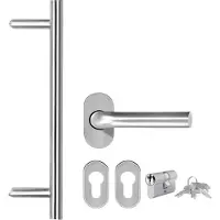 vidaXL Haustür Anthrazit 98x200 cm
